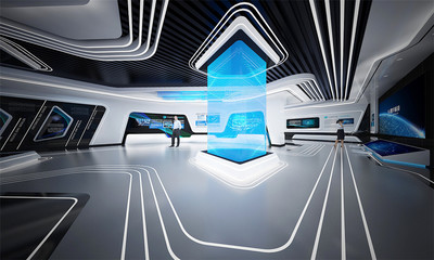 5G數(shù)字展廳體驗館 數(shù)字文化創(chuàng)意內(nèi)容的應用與服務新篇章